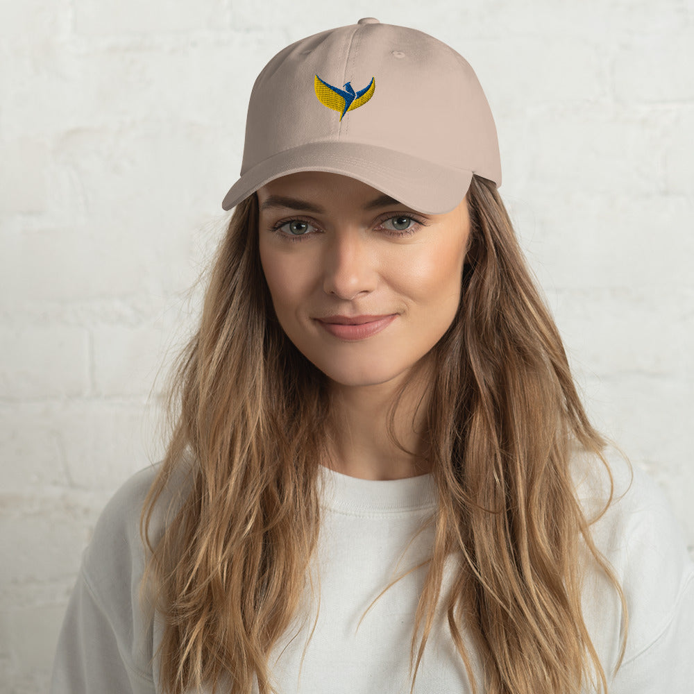 Dad Hat / Cap - Embroidered Phoenix