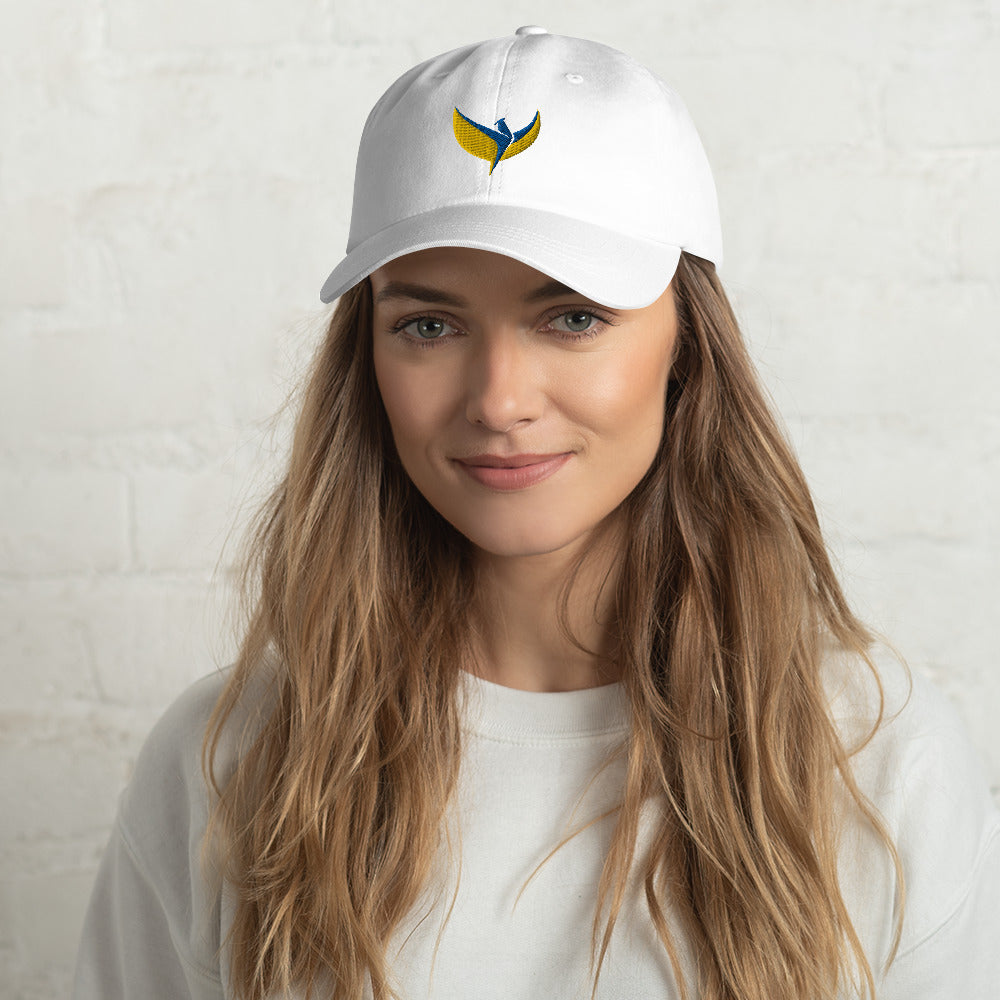 Dad Hat / Cap - Embroidered Phoenix
