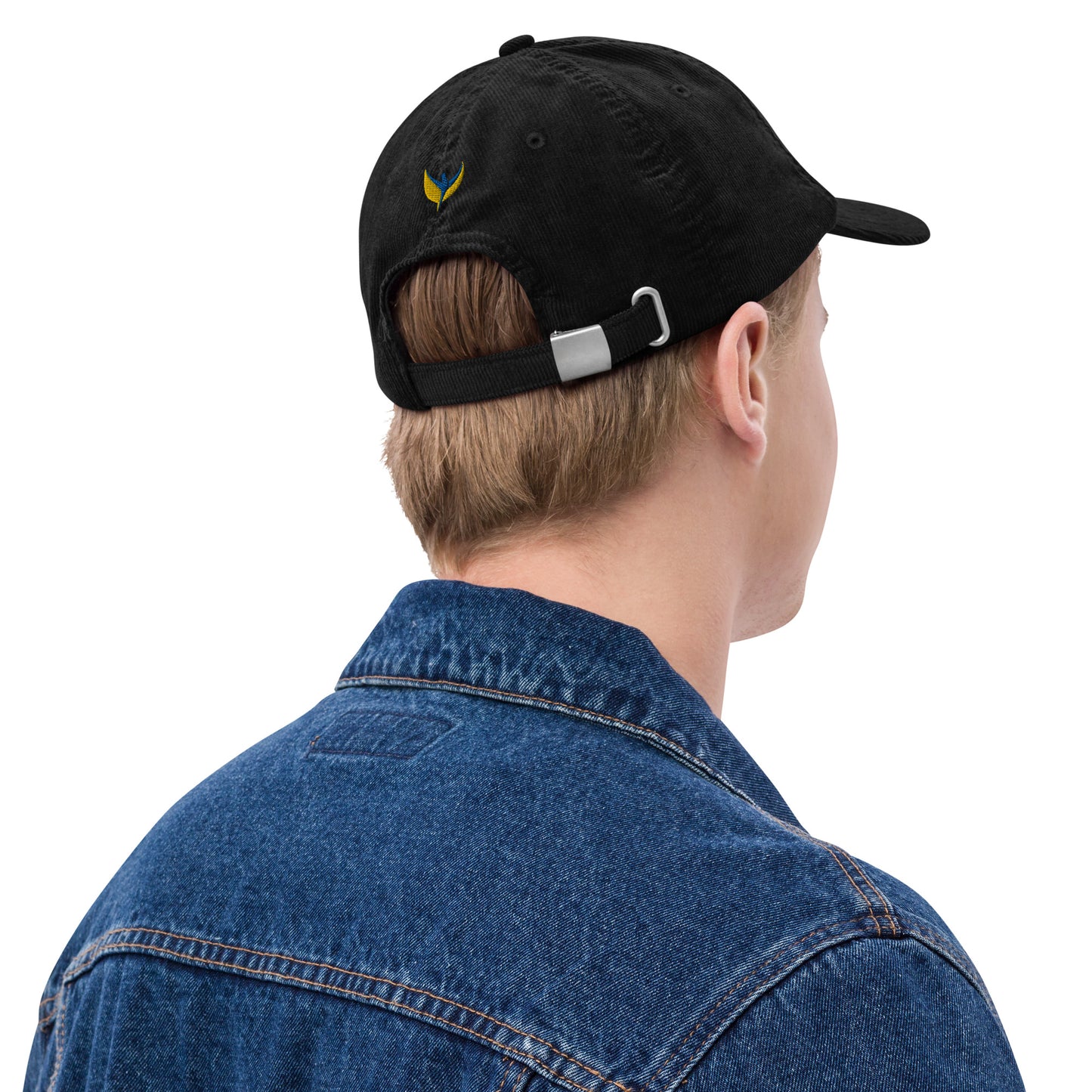 Premium Corduroy Hat / Cap - Embroidered Trident