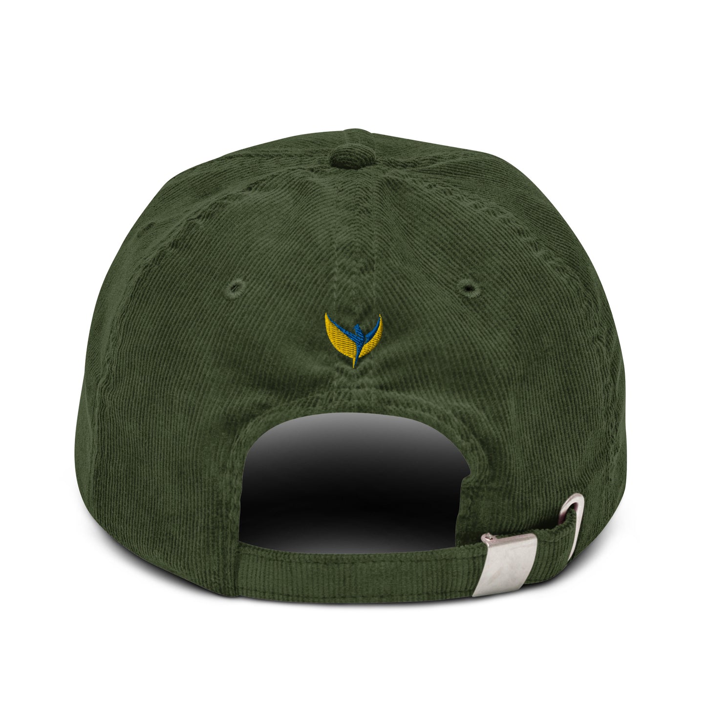 Premium Corduroy Hat / Cap - Embroidered Trident