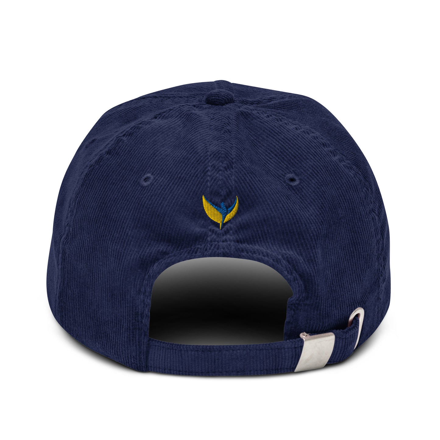 Premium Corduroy Hat / Cap - Embroidered Trident