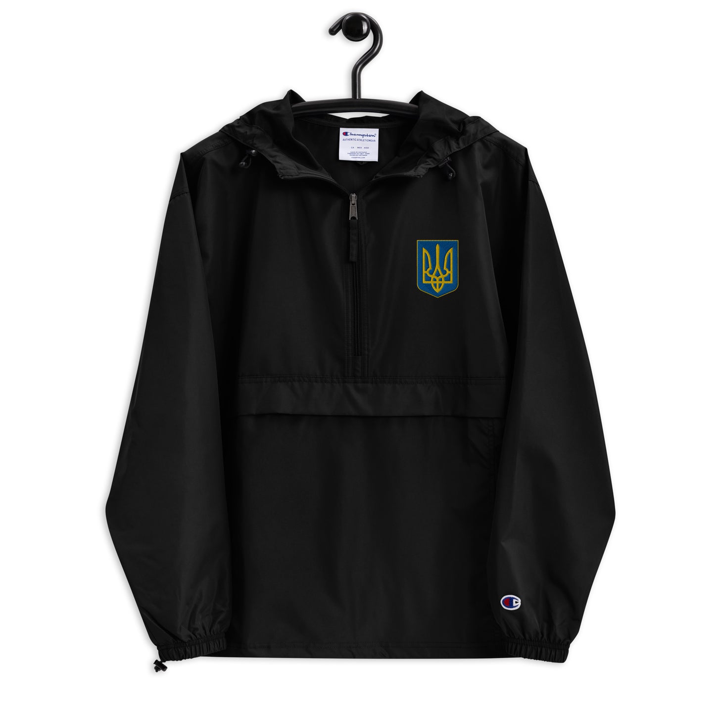 Unisex Champion Jacket - Embroidered Trident