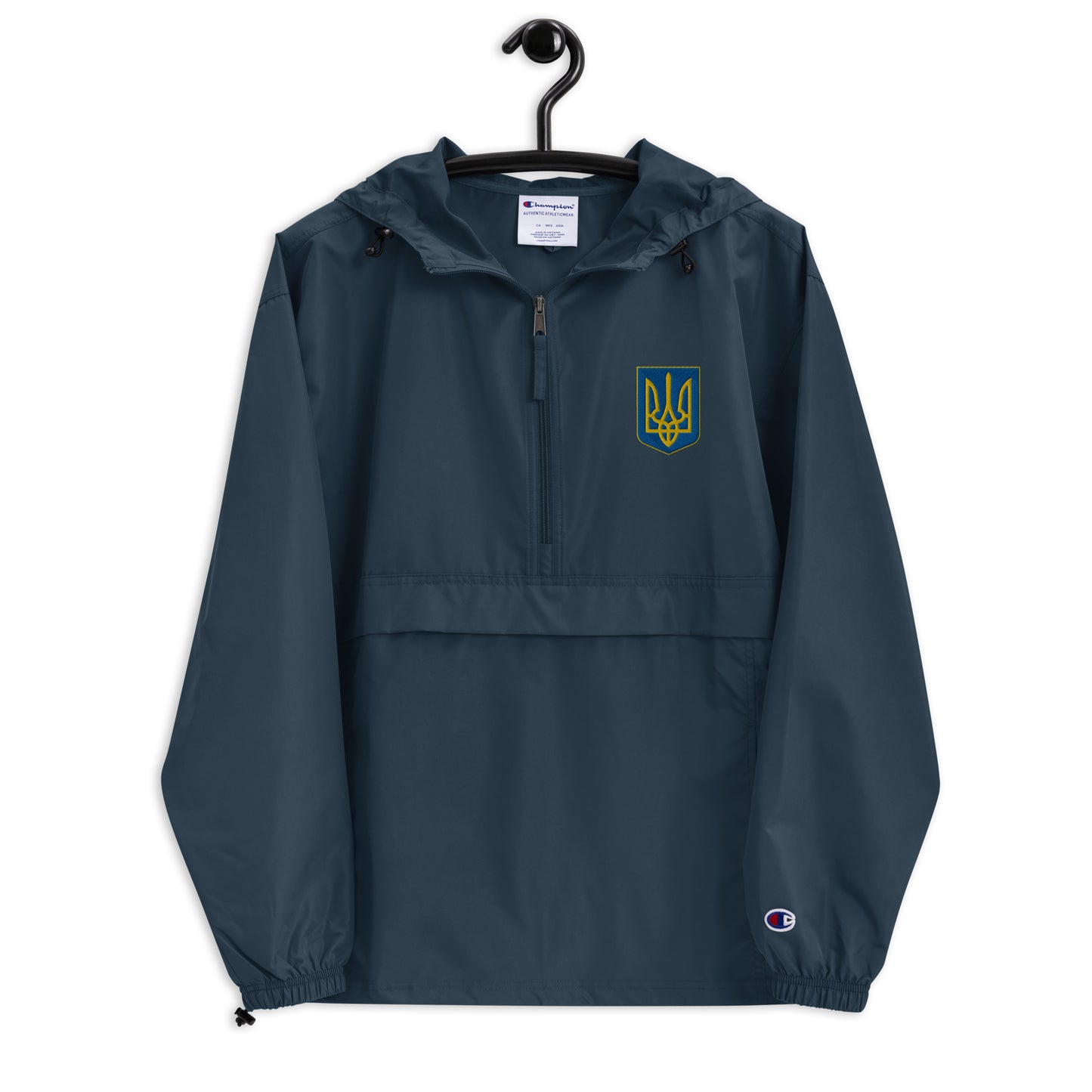 Unisex Champion Jacket - Embroidered Trident
