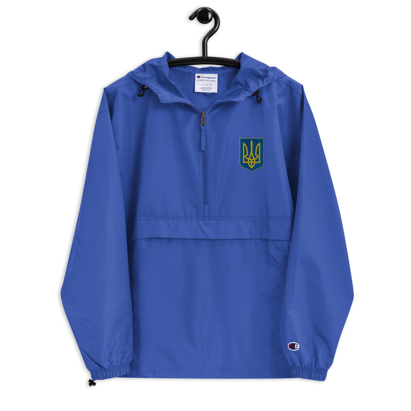 Unisex Champion Jacket - Embroidered Trident