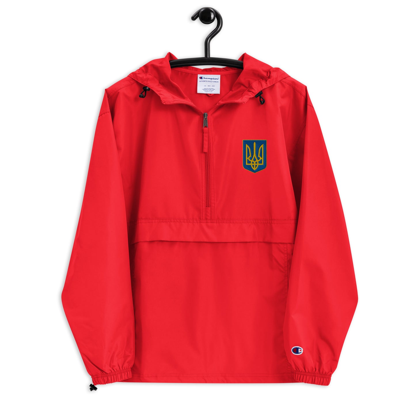 Unisex Champion Jacket - Embroidered Trident