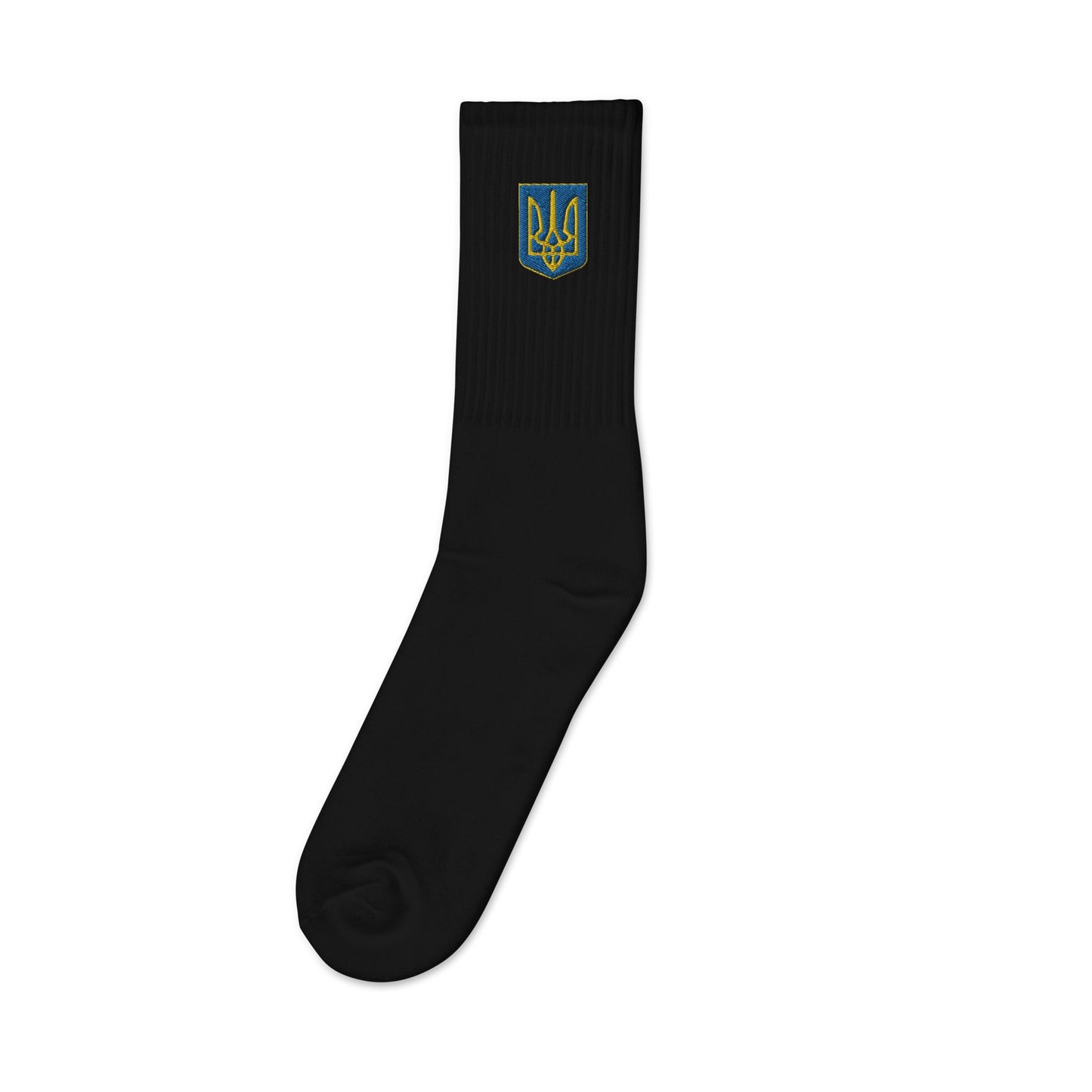 Embroidered Socks - Trident Both Sides