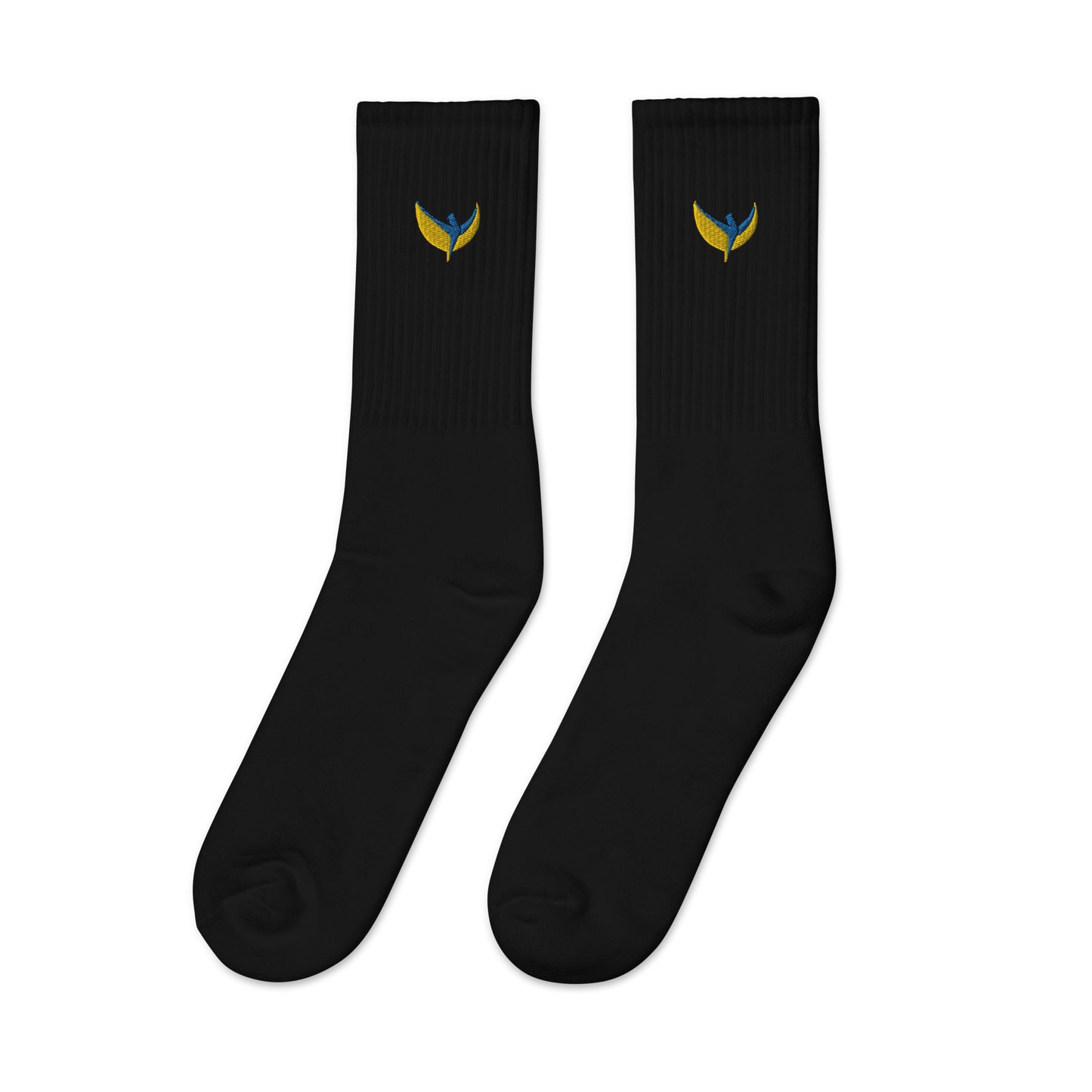 Embroidered Socks - Phoenix
