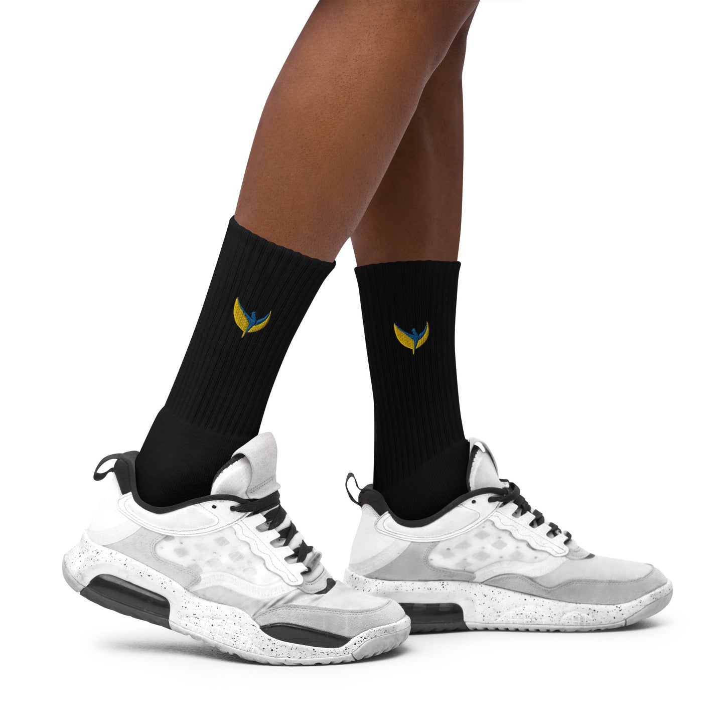 Embroidered Socks - Phoenix