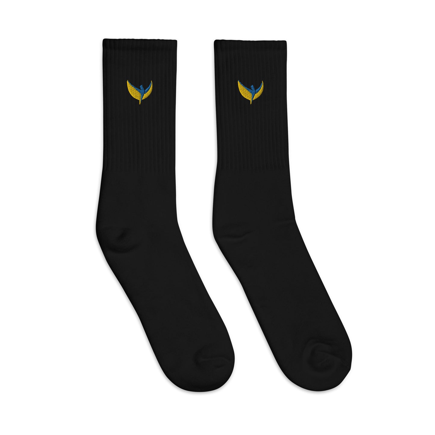 Embroidered Socks - Phoenix
