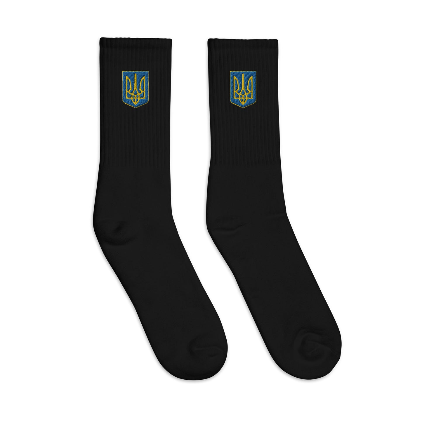Embroidered Socks - Trident Both Sides