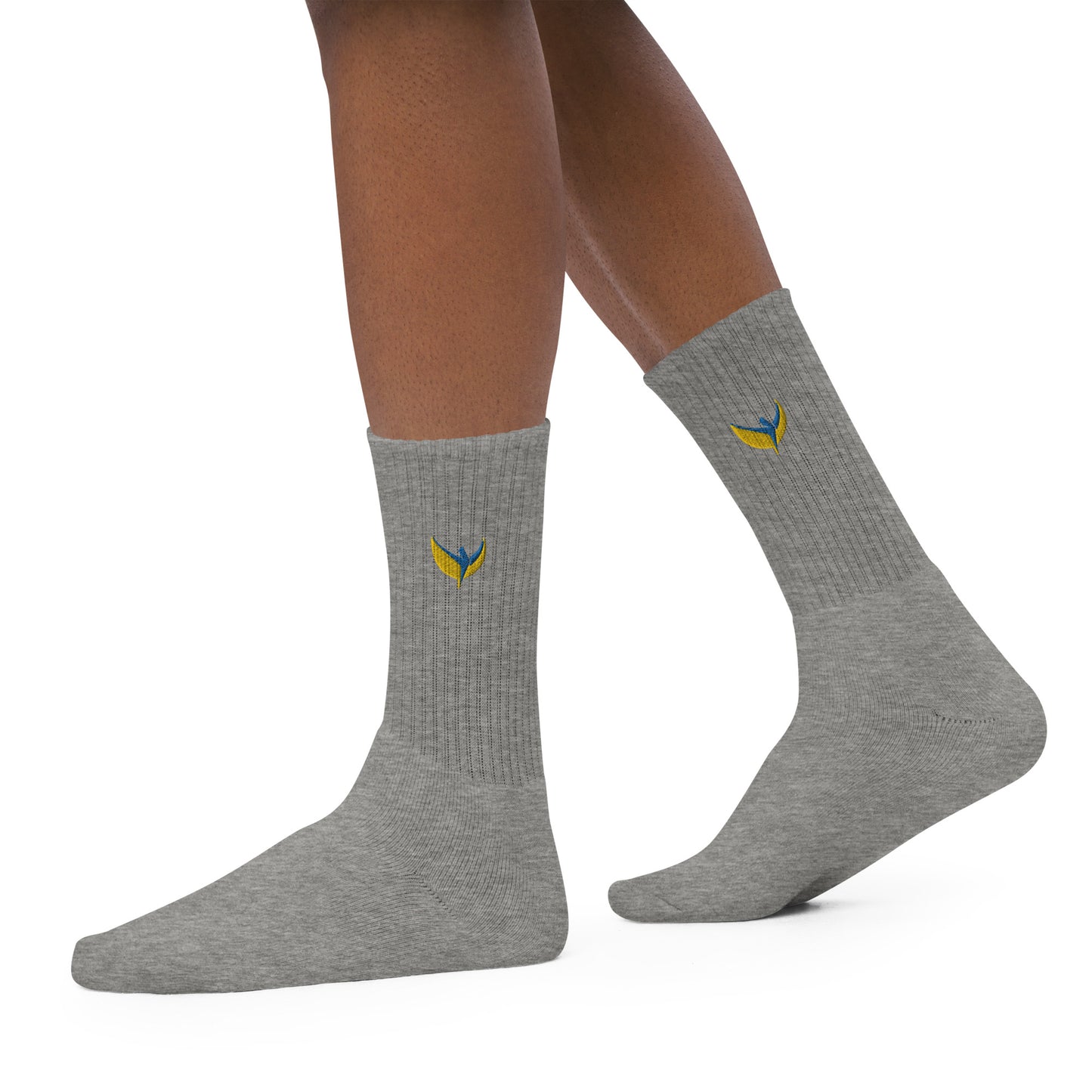 Embroidered Socks - Phoenix