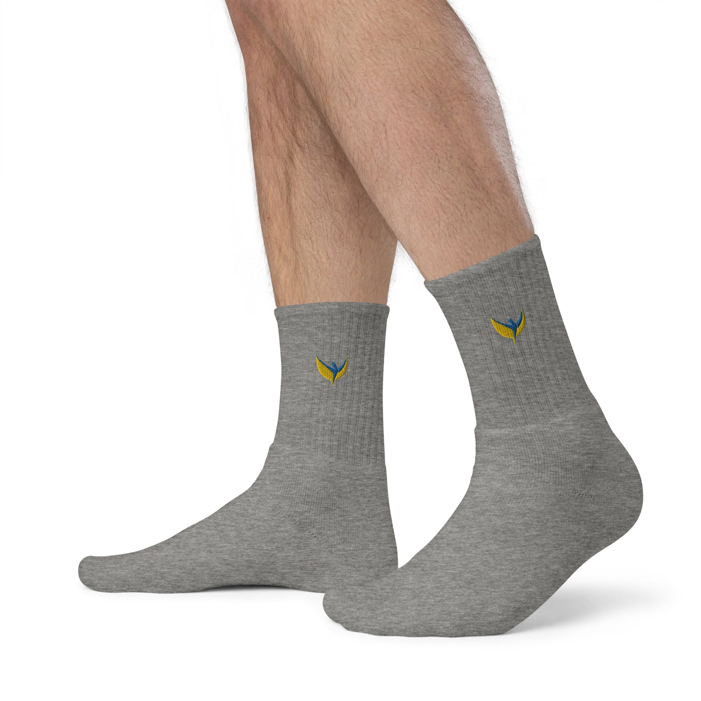 Embroidered Socks - Phoenix