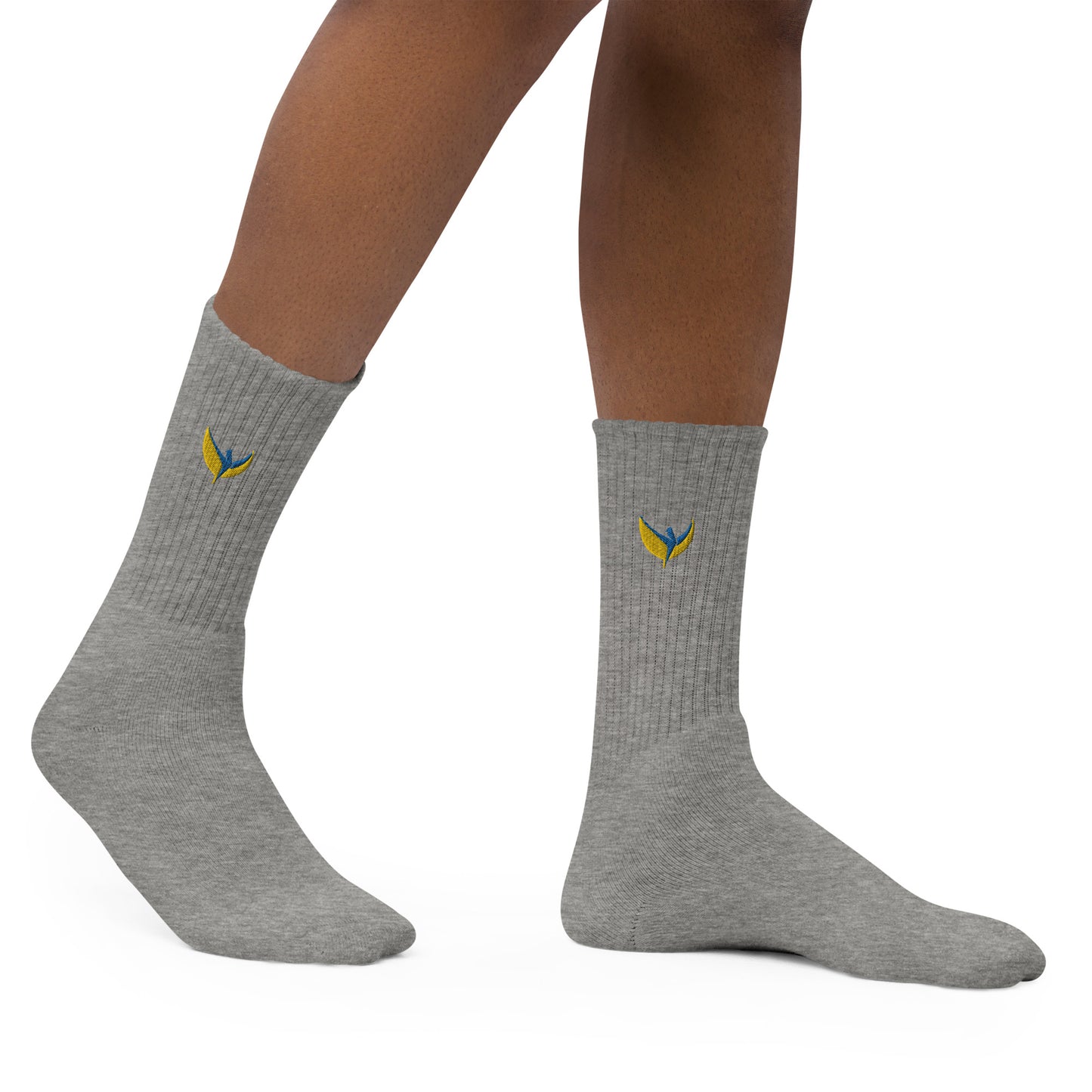 Embroidered Socks - Phoenix