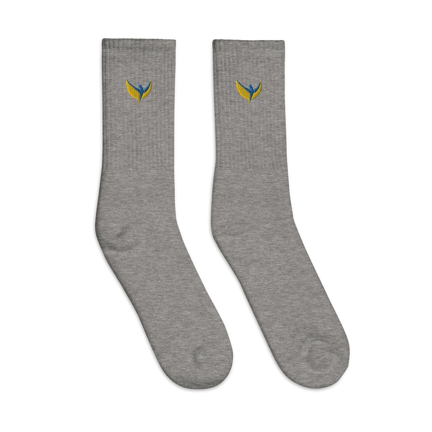 Embroidered Socks - Phoenix