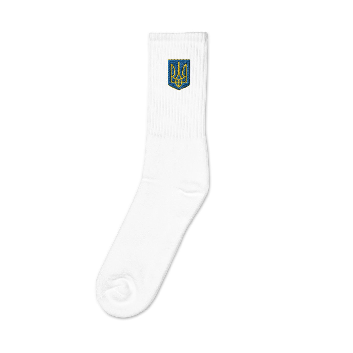 Embroidered Socks - Trident Both Sides
