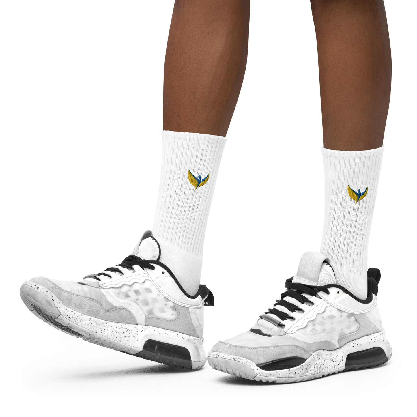 Embroidered Socks - Phoenix