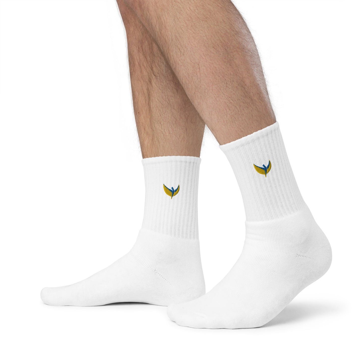 Embroidered Socks - Phoenix