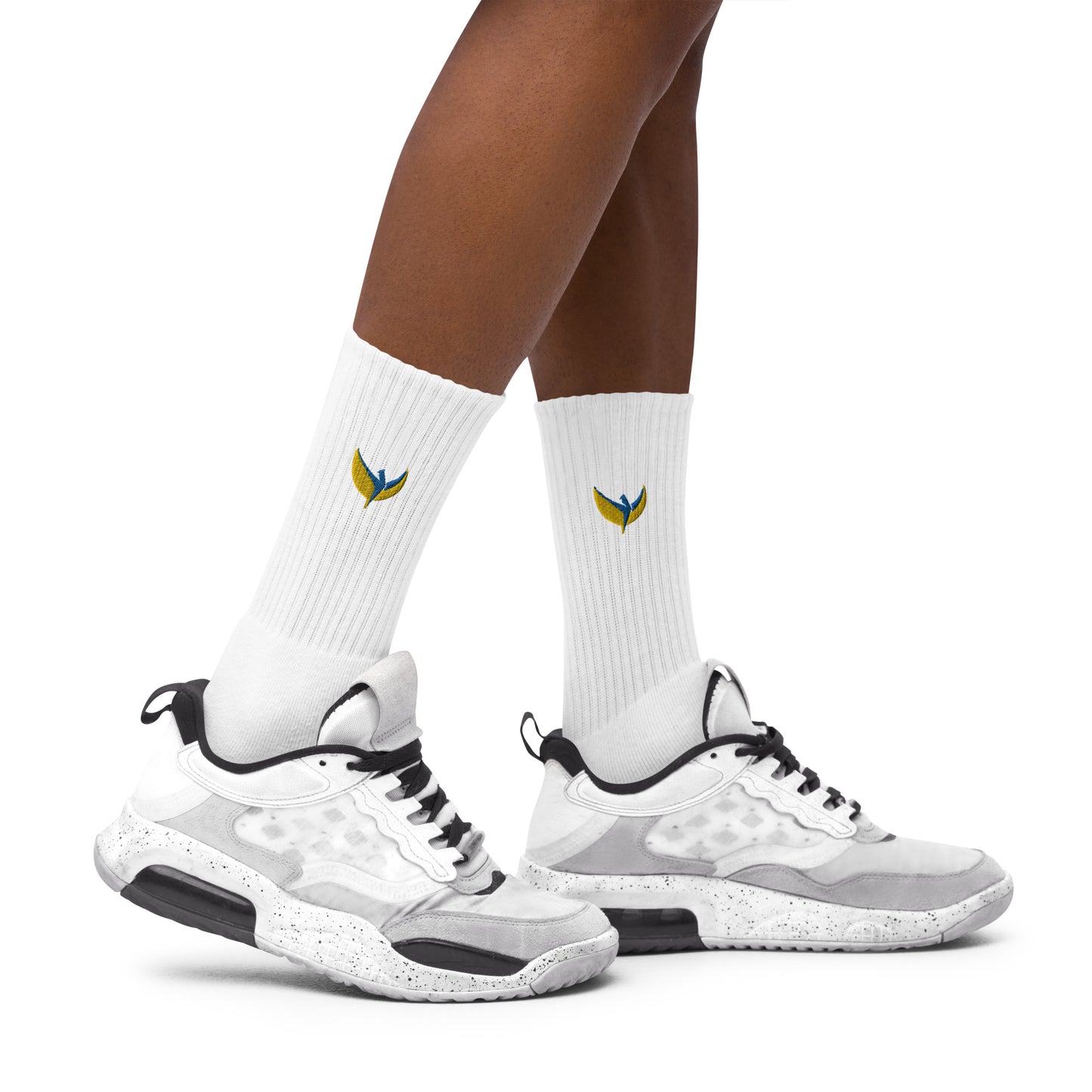 Embroidered Socks - Phoenix