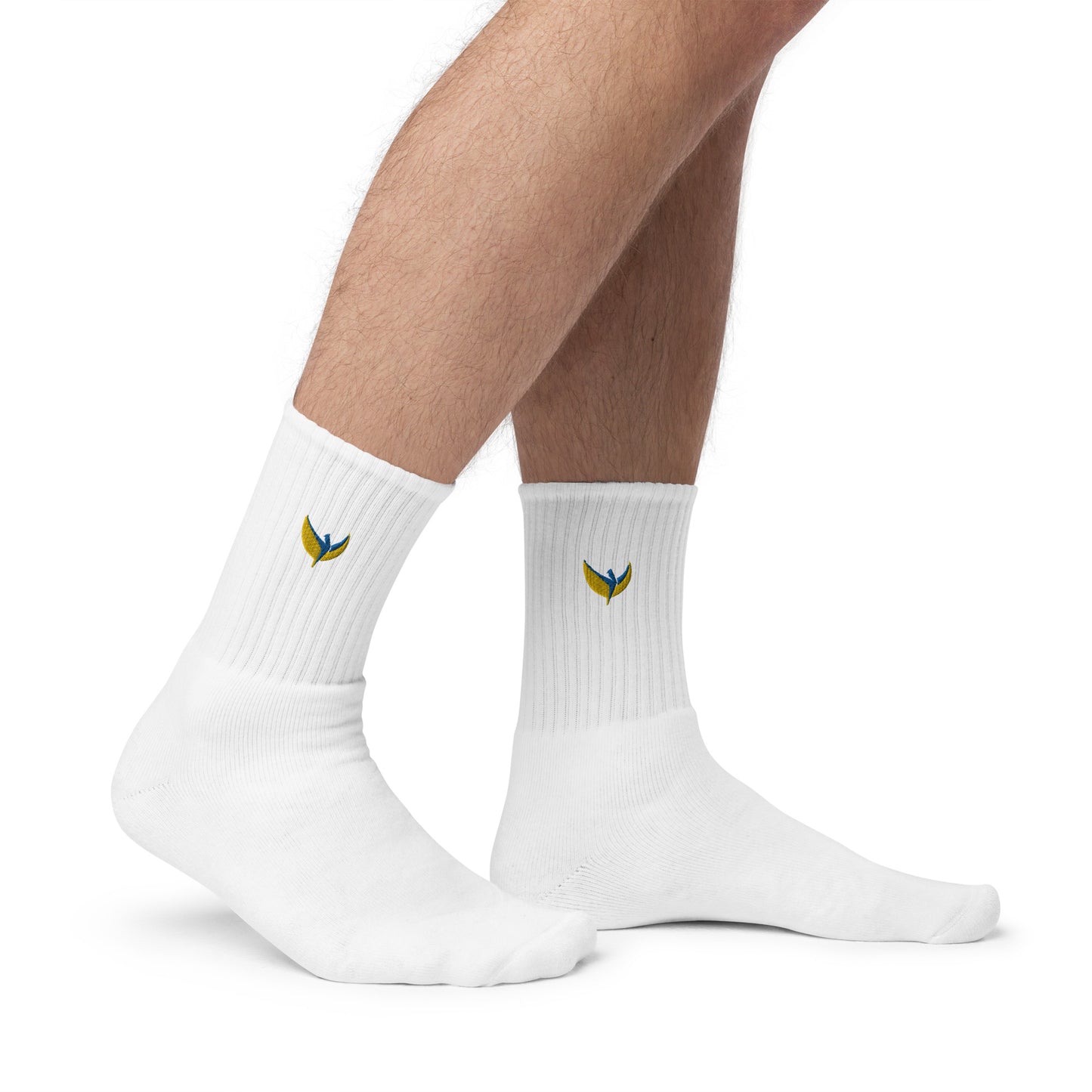 Embroidered Socks - Phoenix