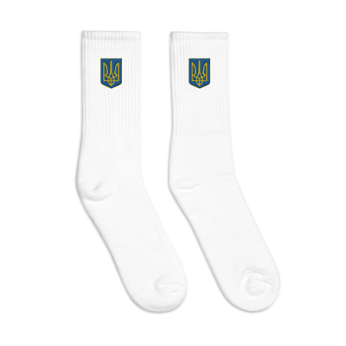 Embroidered Socks - Trident Both Sides