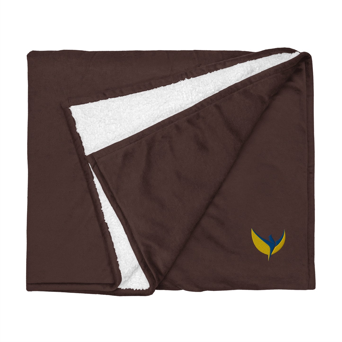 Premium Sherpa Blanket - Embroidered Phoenix (small)