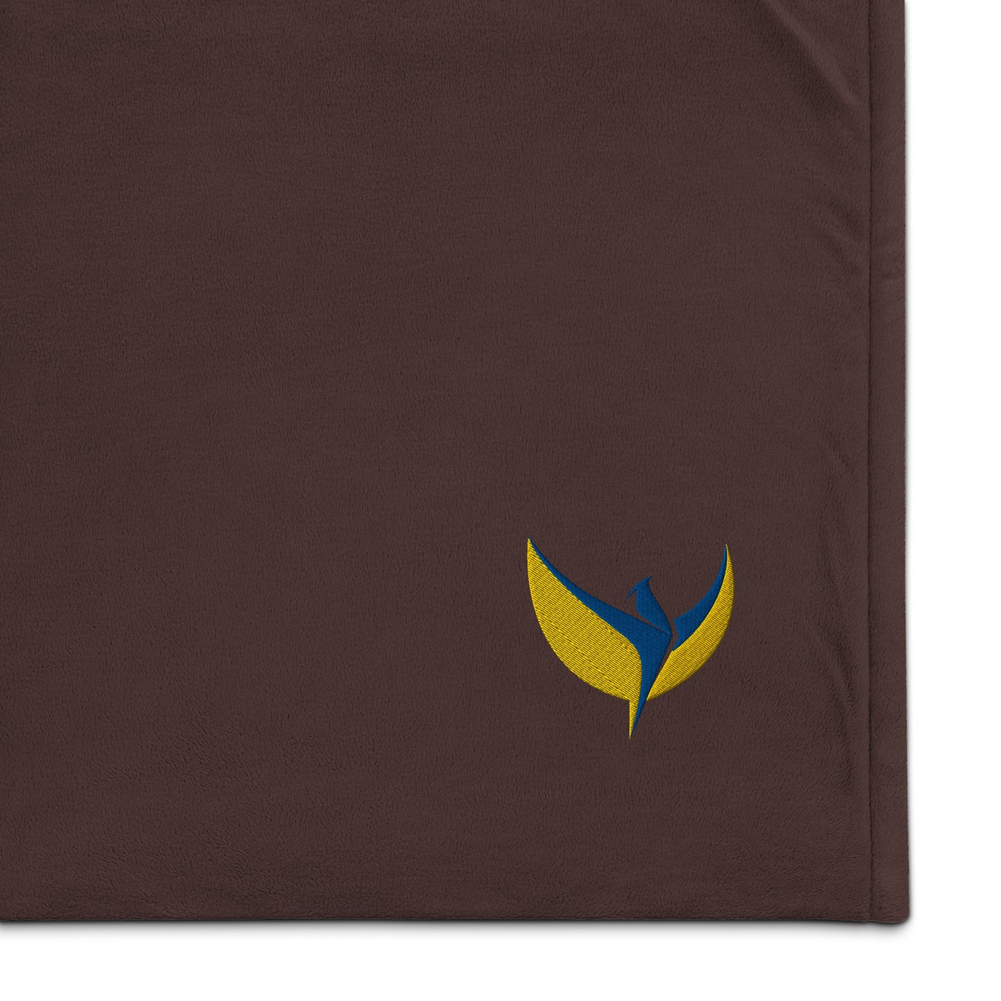 Premium Sherpa Blanket - Embroidered Phoenix (small)