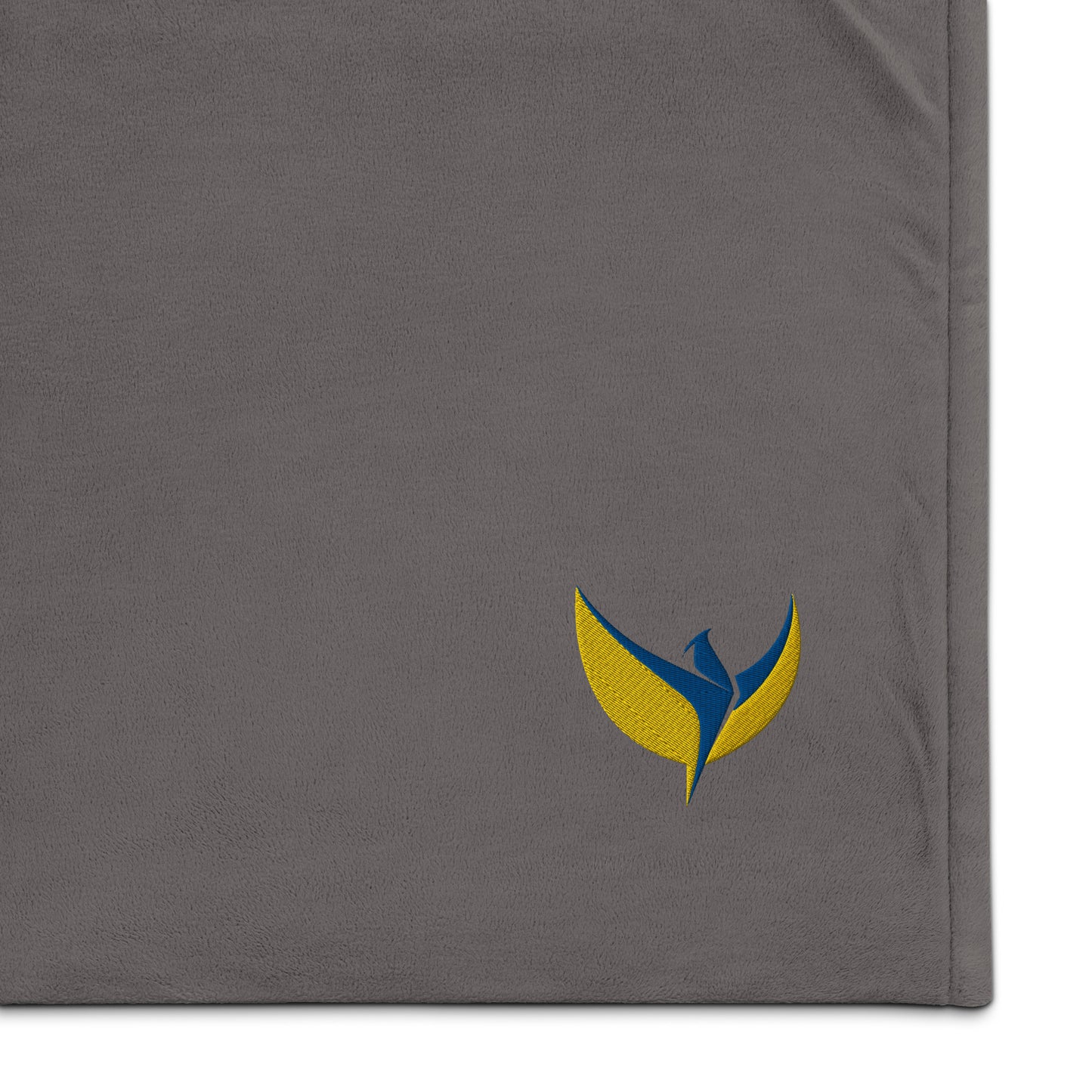 Premium Sherpa Blanket - Embroidered Phoenix (small)