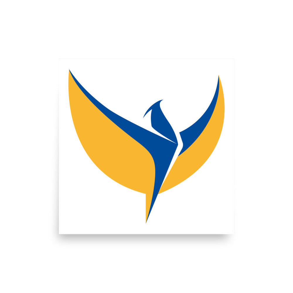 Poster - Phoenix White Background