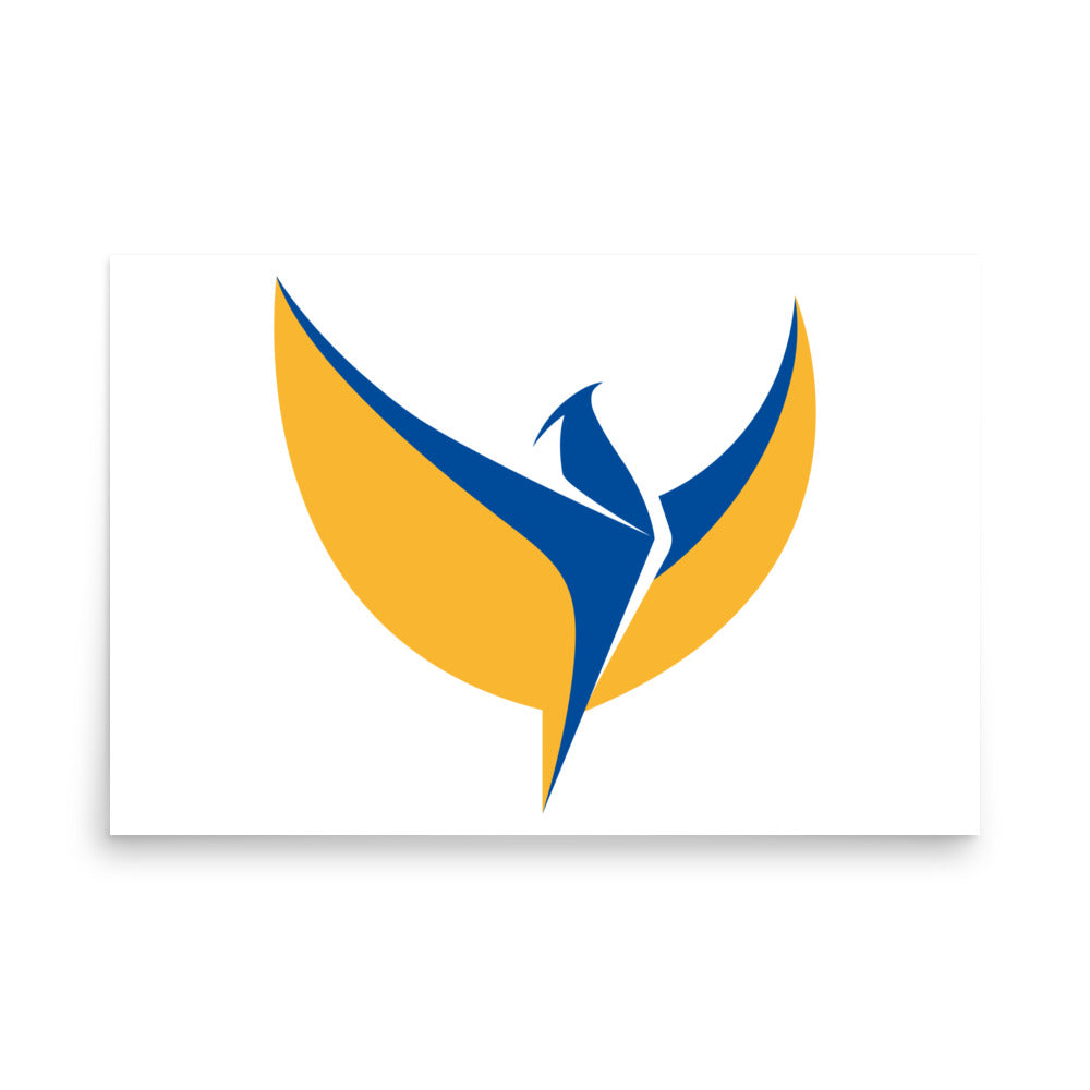 Poster - Phoenix White Background