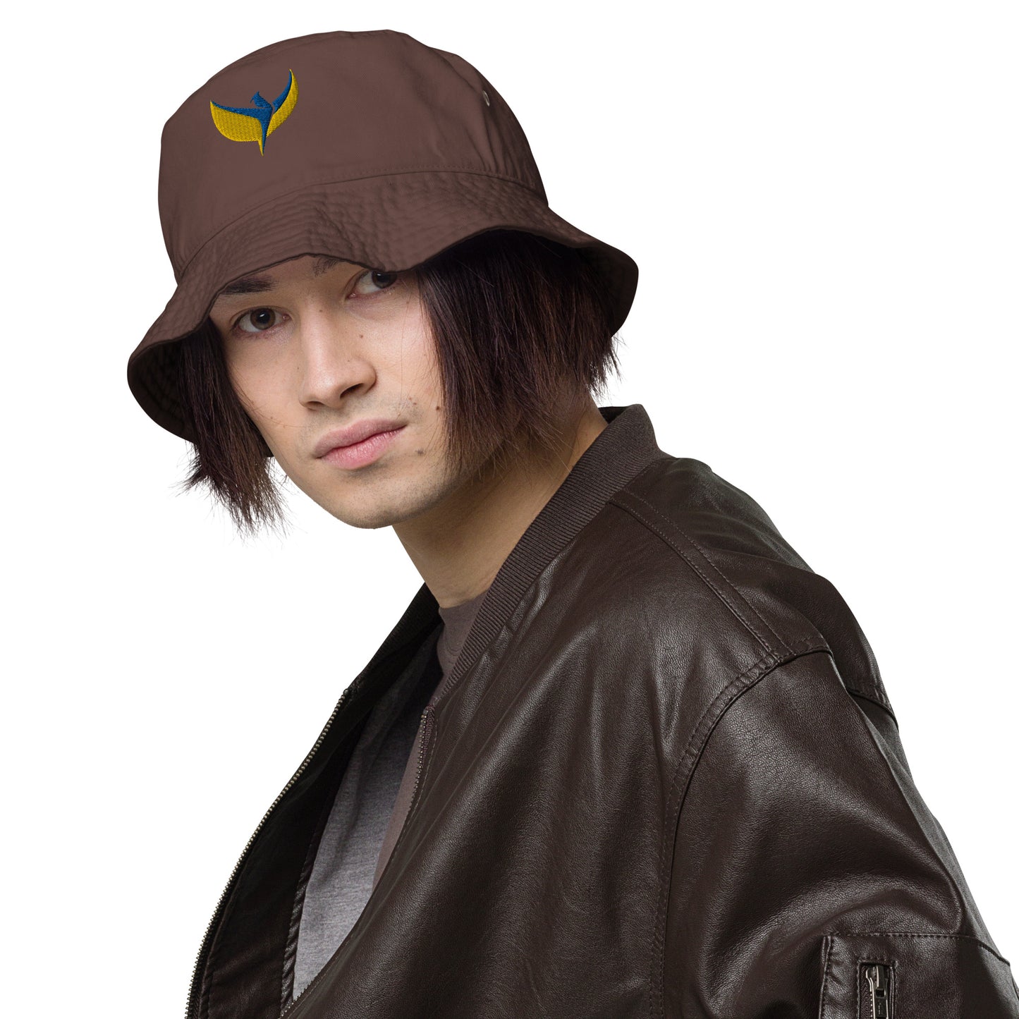 Stefania Bucket Hat - Embroidered Phoenix