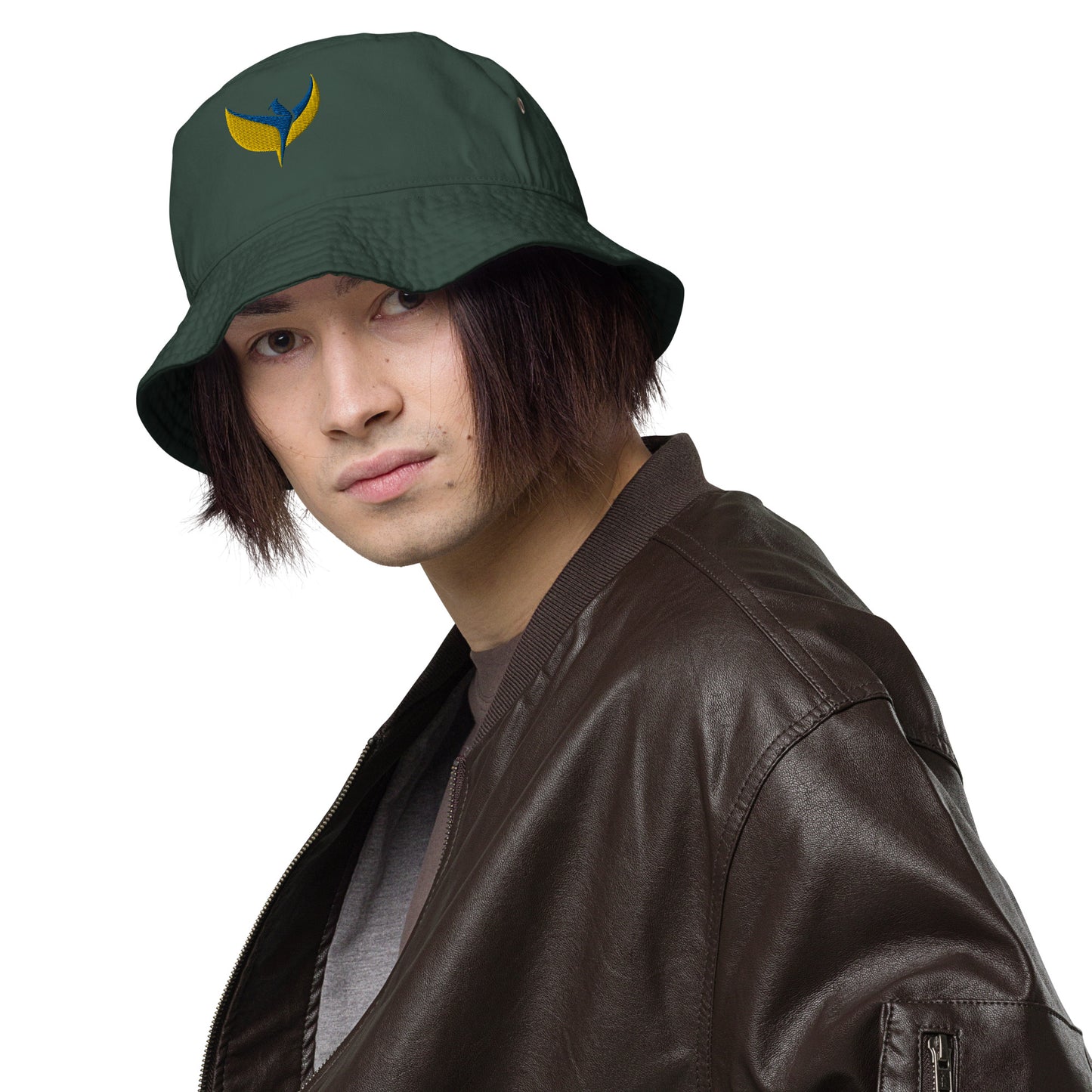 Stefania Bucket Hat - Embroidered Phoenix
