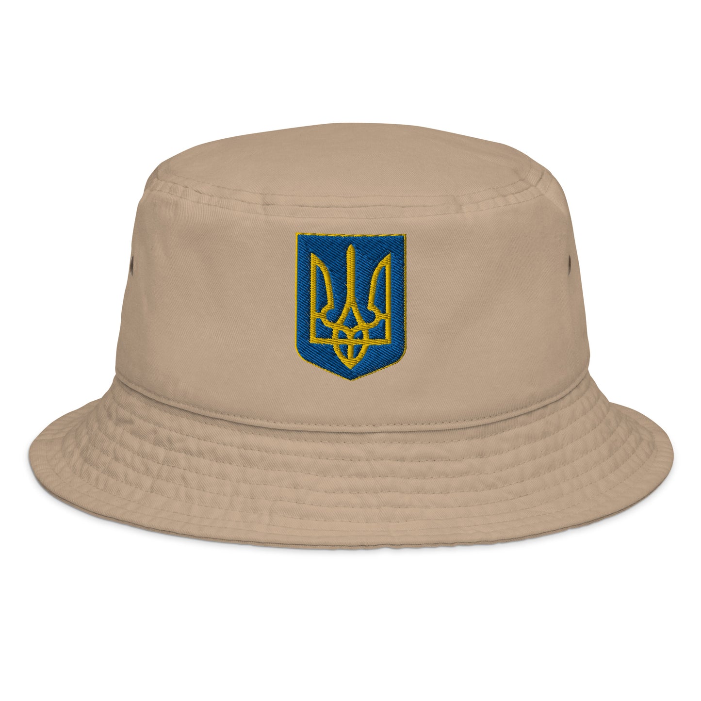 Stefania Bucket Hat - Embroidered Trident