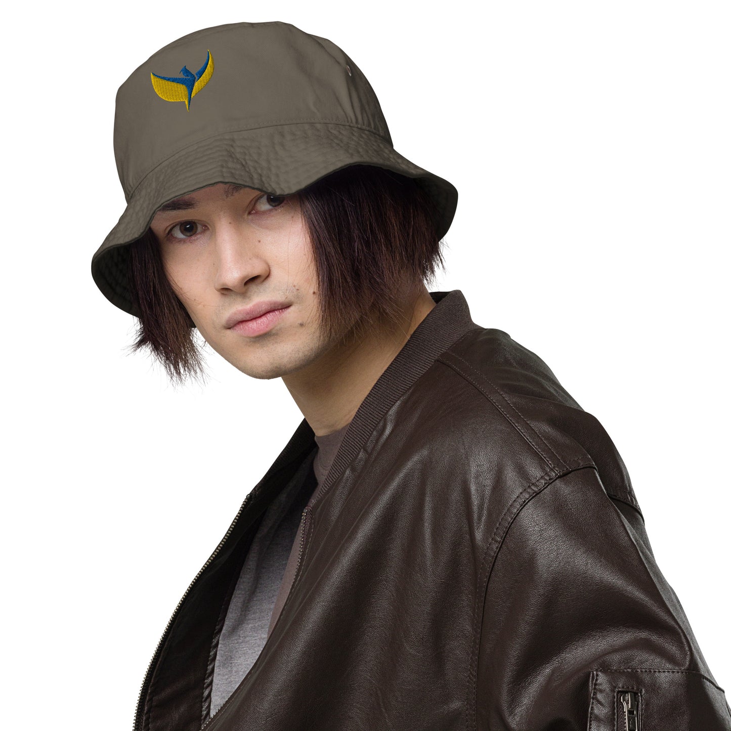 Stefania Bucket Hat - Embroidered Phoenix