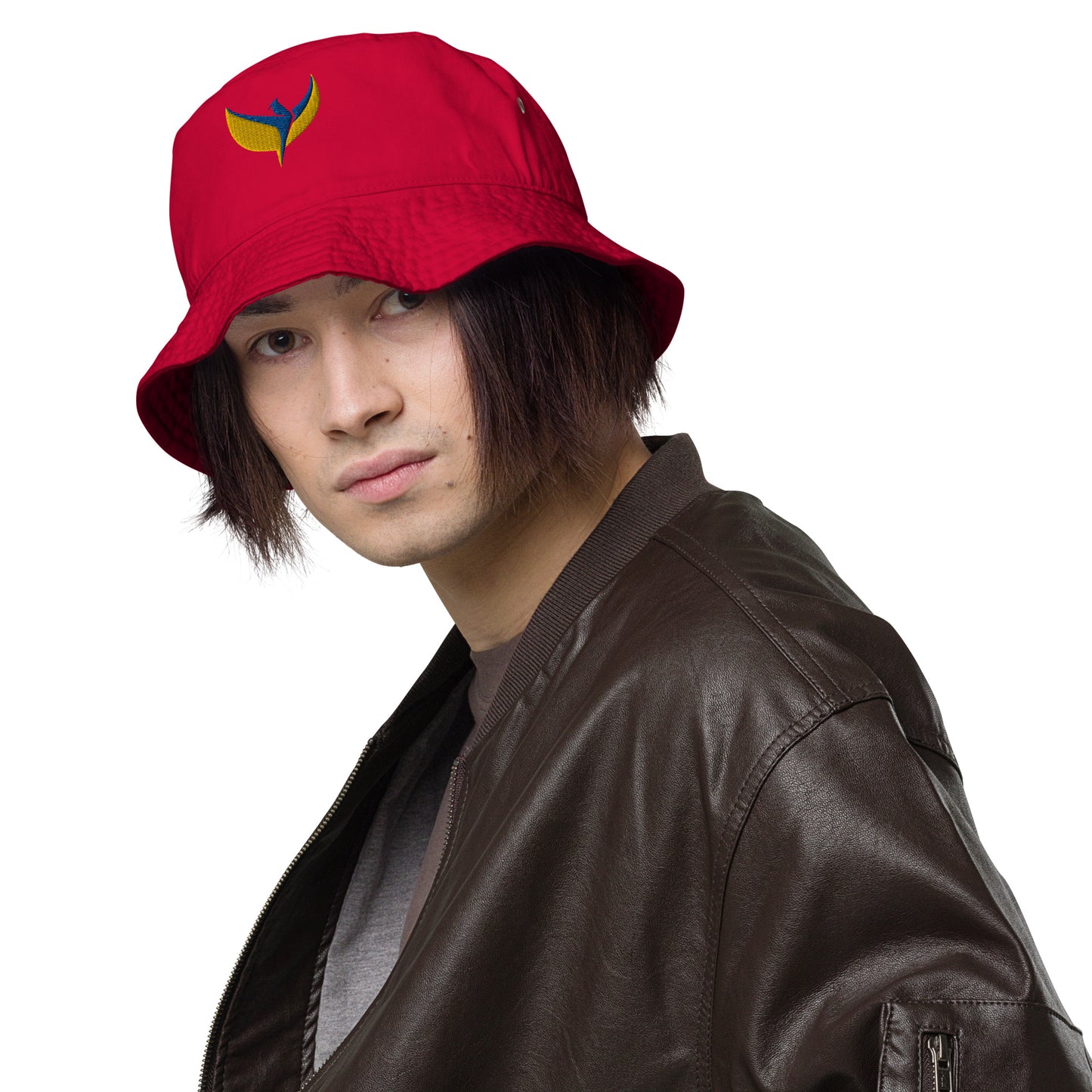 Stefania Bucket Hat - Embroidered Phoenix