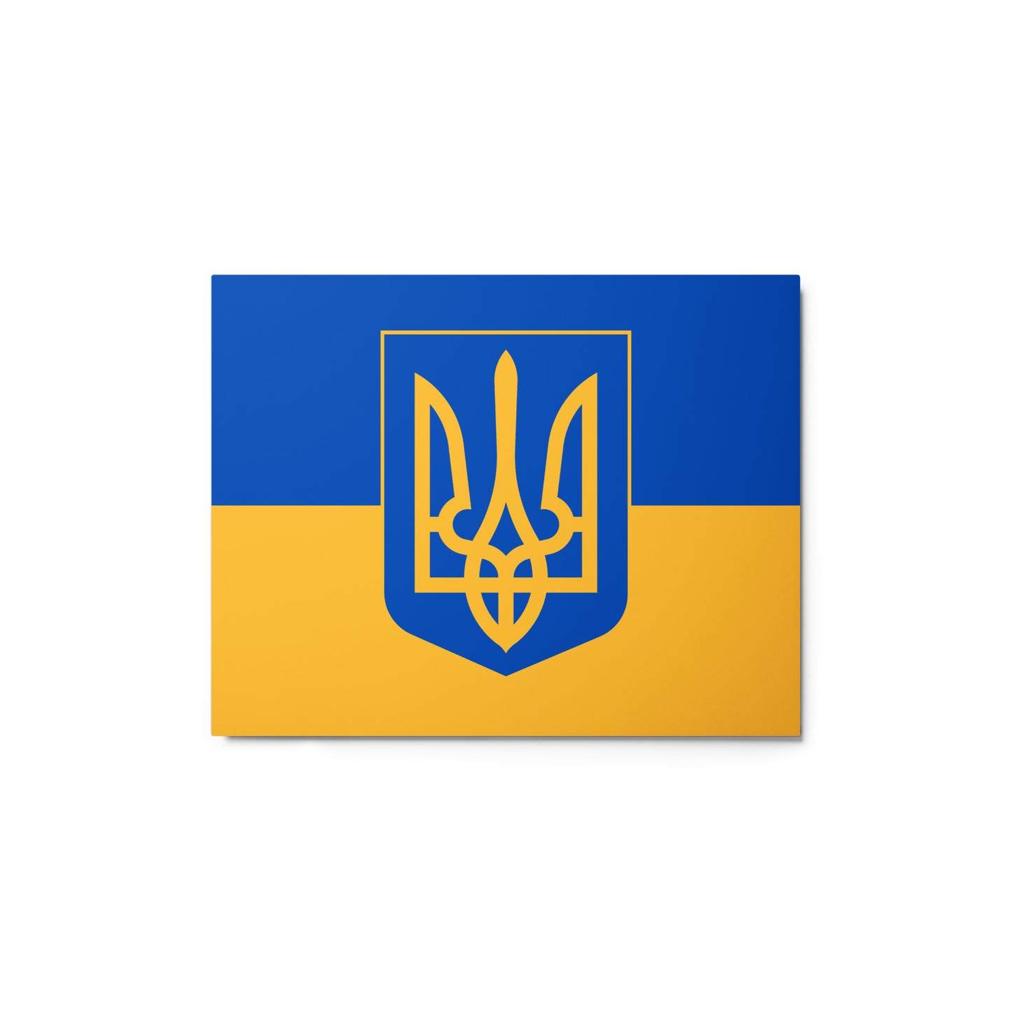 Metal Prints - Trident & Flag