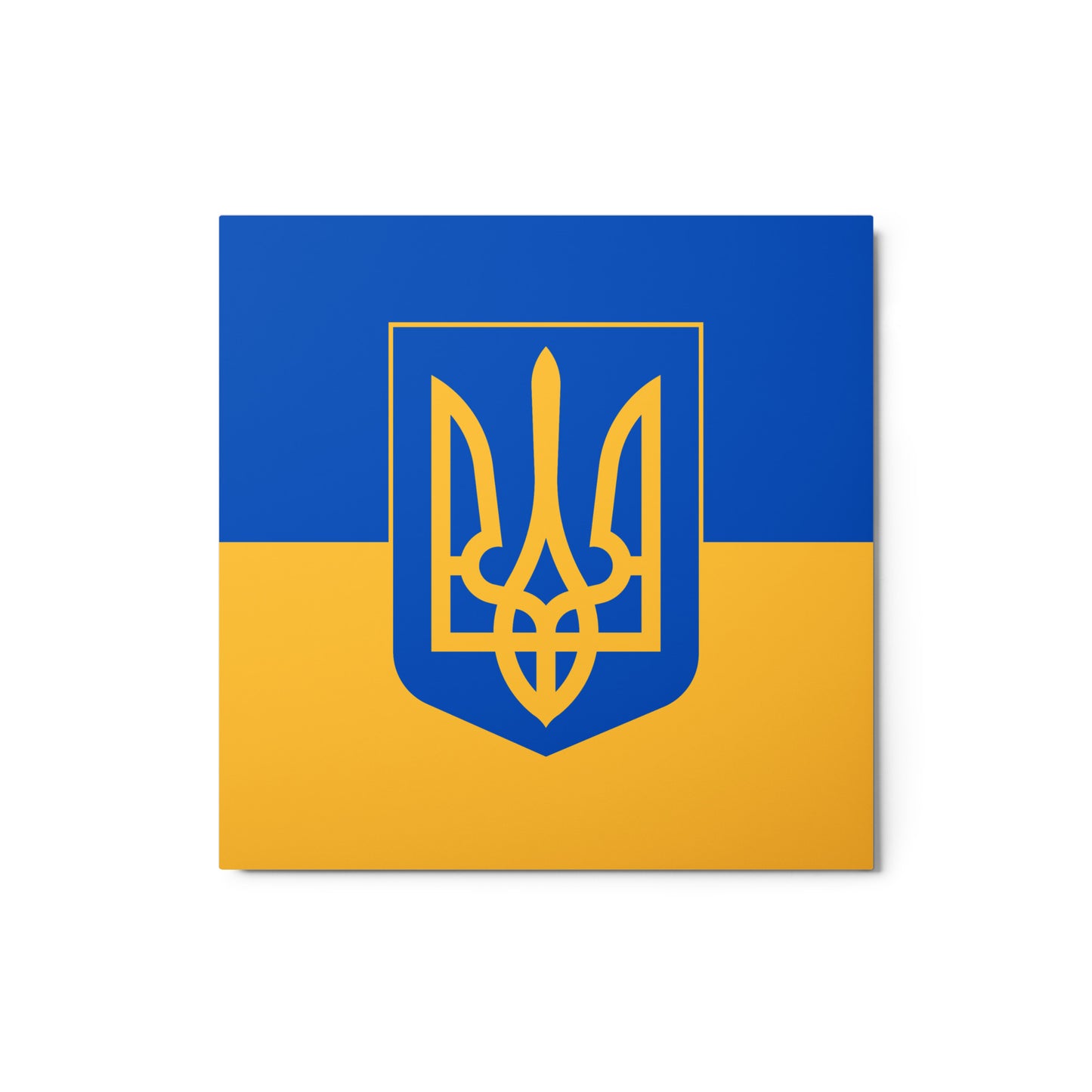 Metal Prints - Trident & Flag