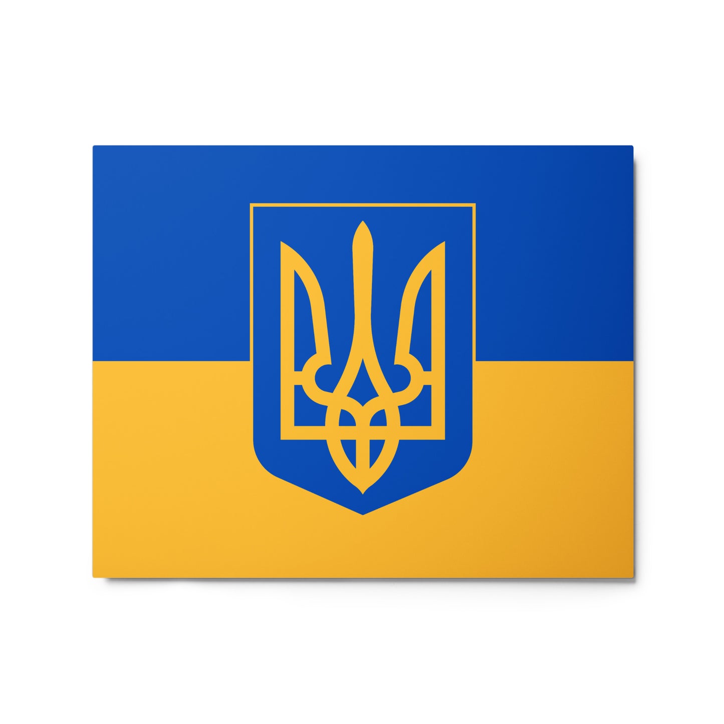 Metal Prints - Trident & Flag