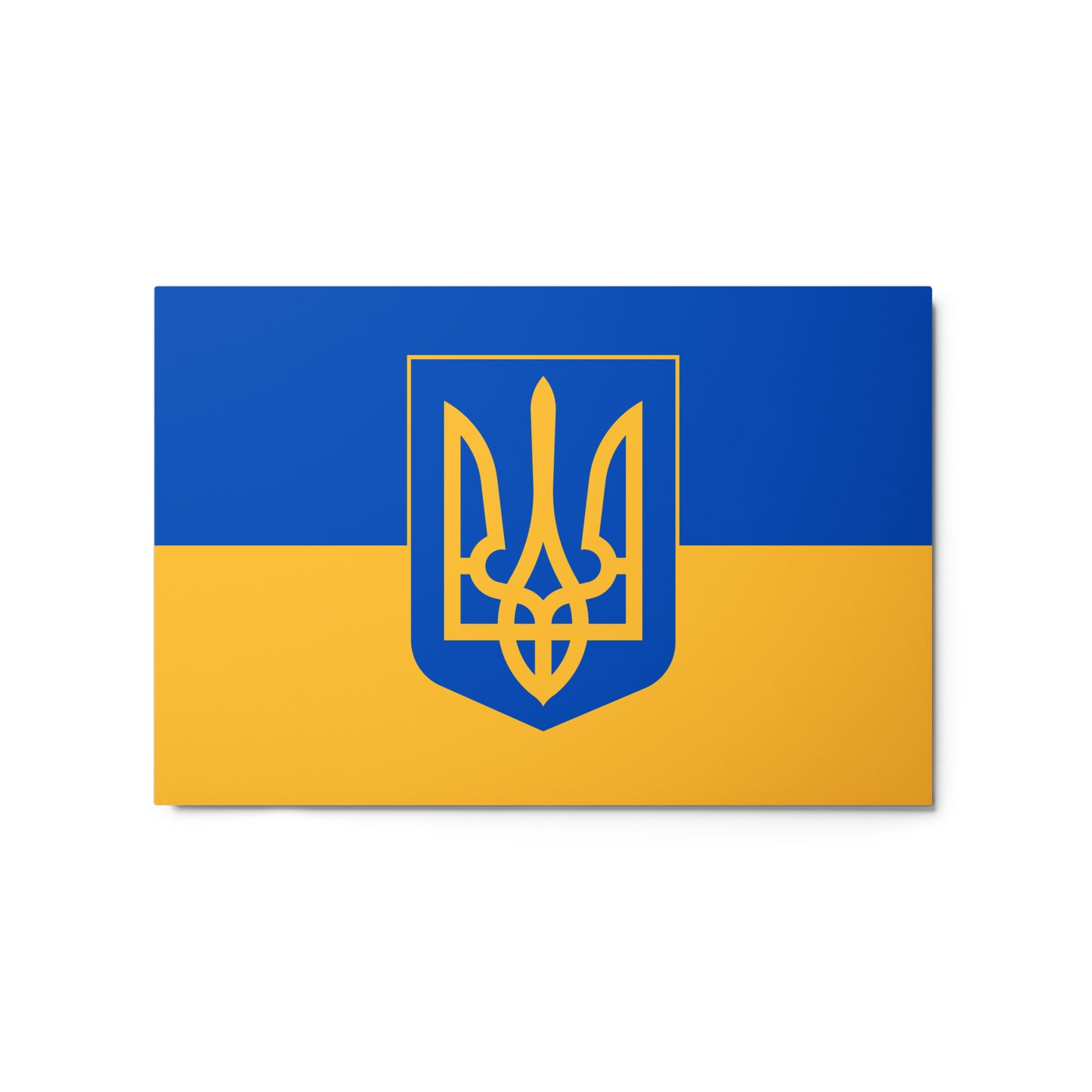 Metal Prints - Trident & Flag