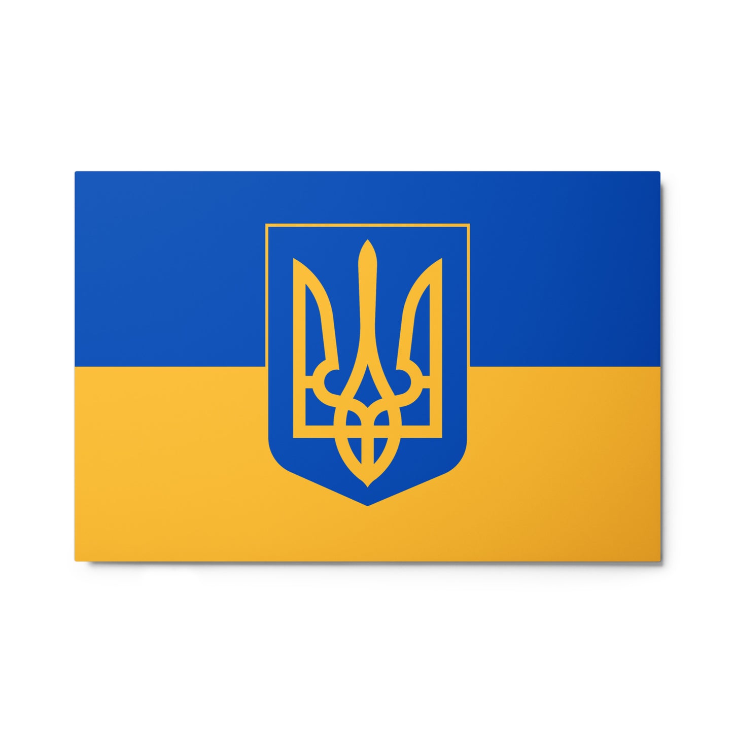 Metal Prints - Trident & Flag