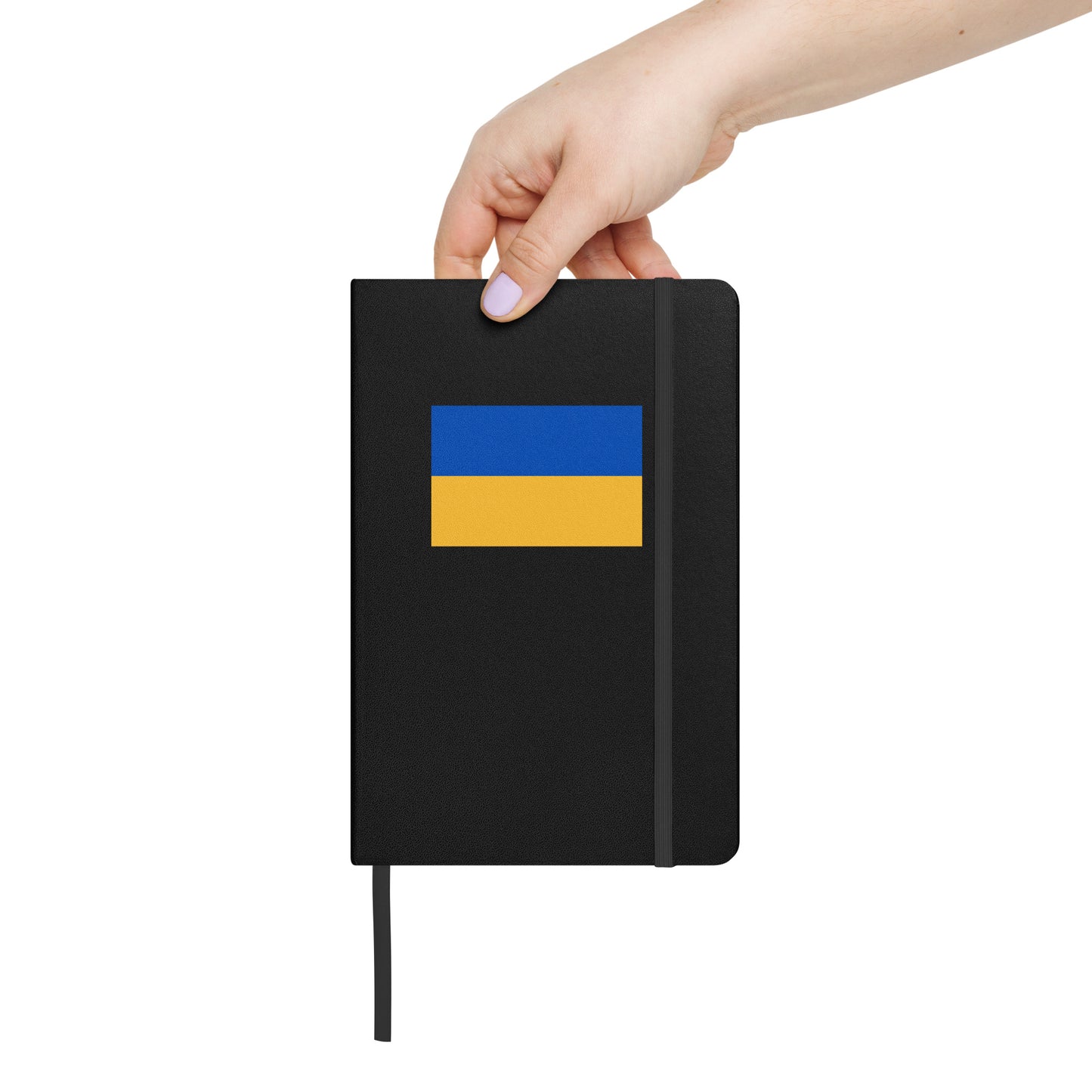 Hardcover Notebook - Ukrainian Flag