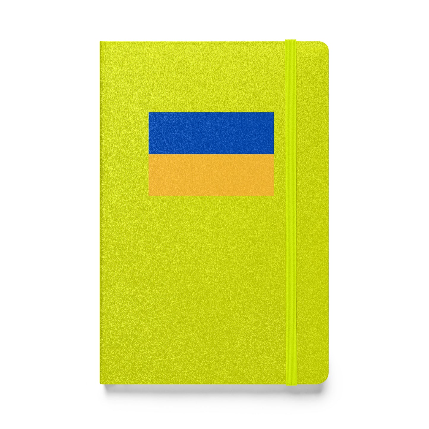 Hardcover Notebook - Ukrainian Flag