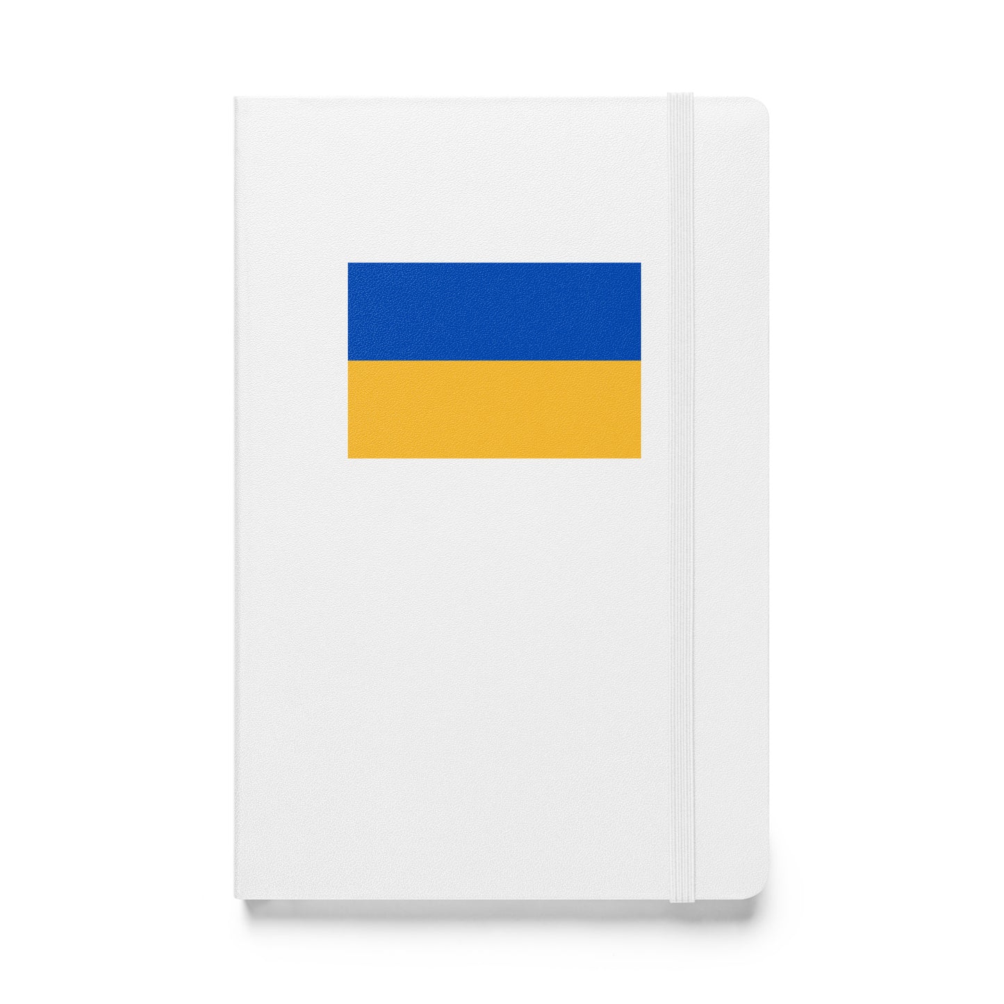 Hardcover Notebook - Ukrainian Flag