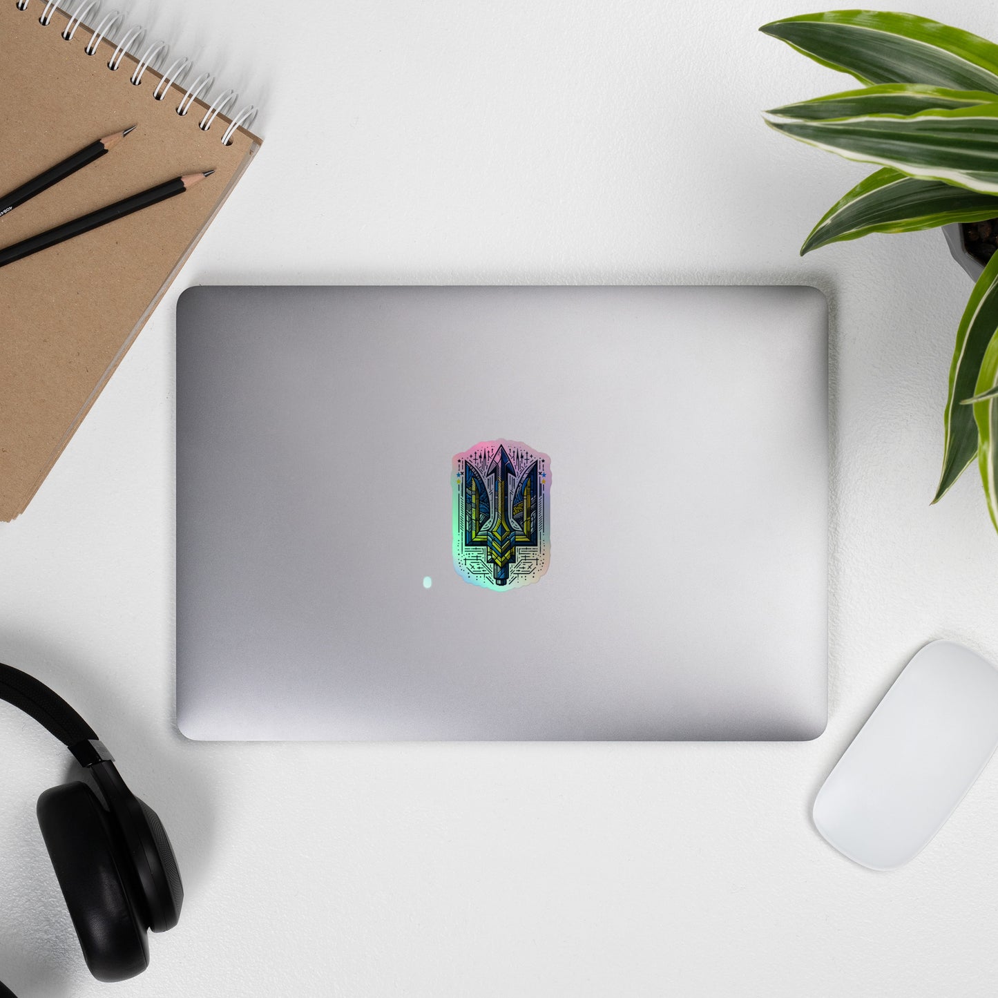Holographic Stickers - Alternative Trident