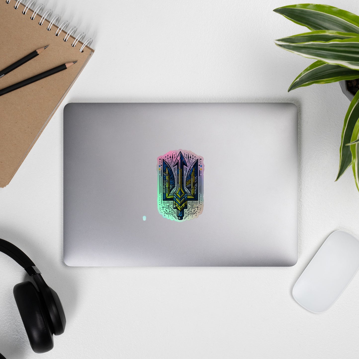 Holographic Stickers - Alternative Trident
