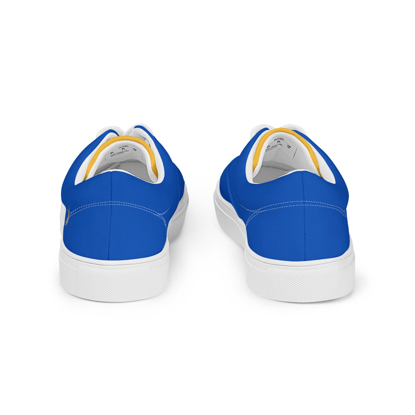 Men’s Lace-up Canvas Shoes - Trident & Flag