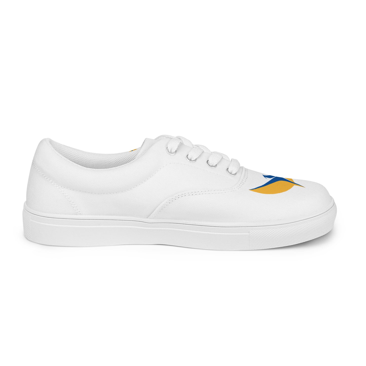 Men’s Lace-up White Canvas Shoes - Phoenix