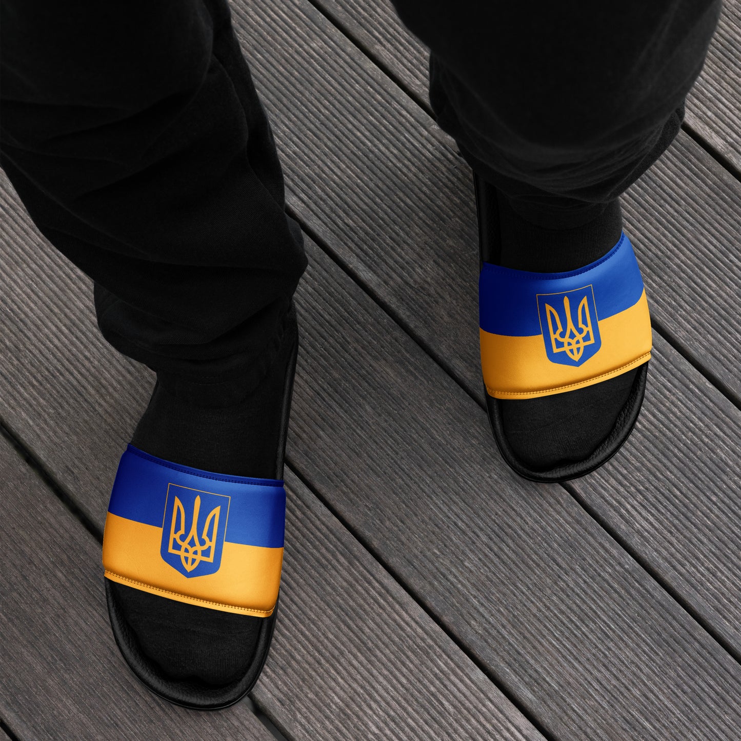 Men’s Slides - Trident & Flag