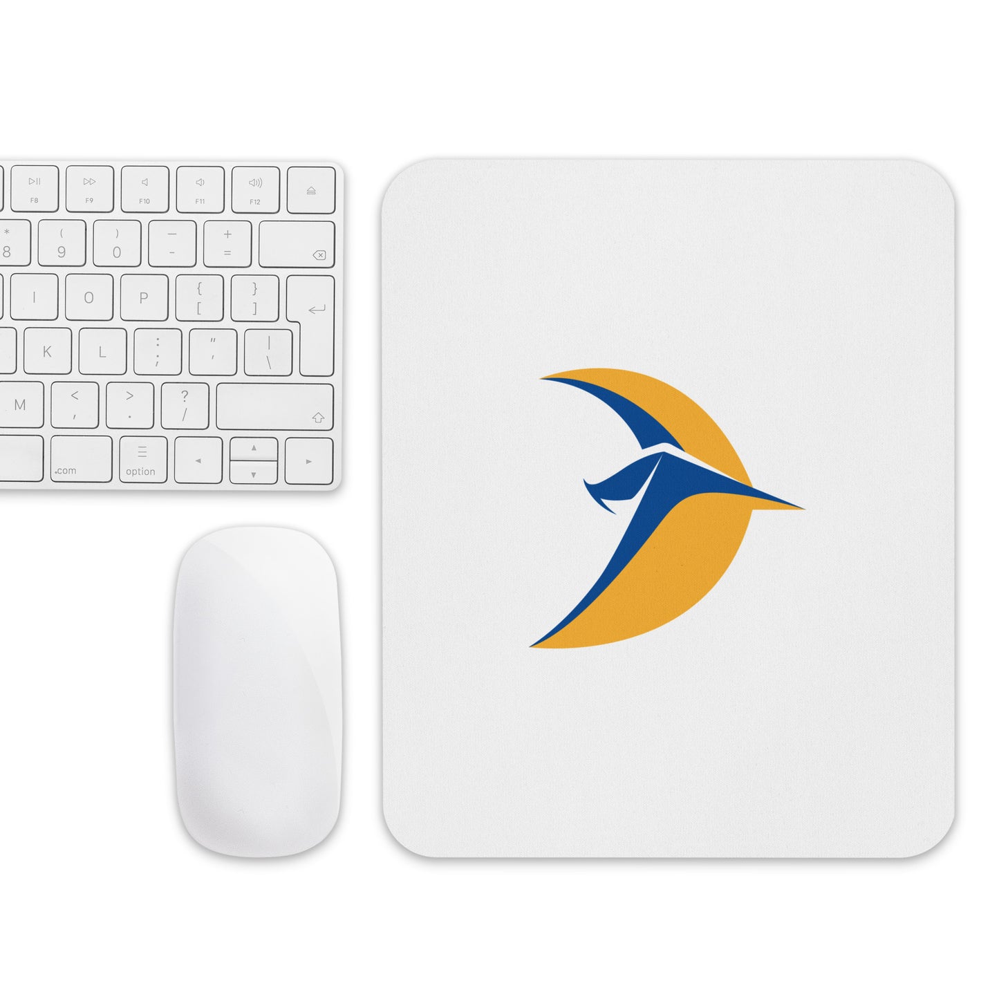 White Mouse Pad - Phoenix