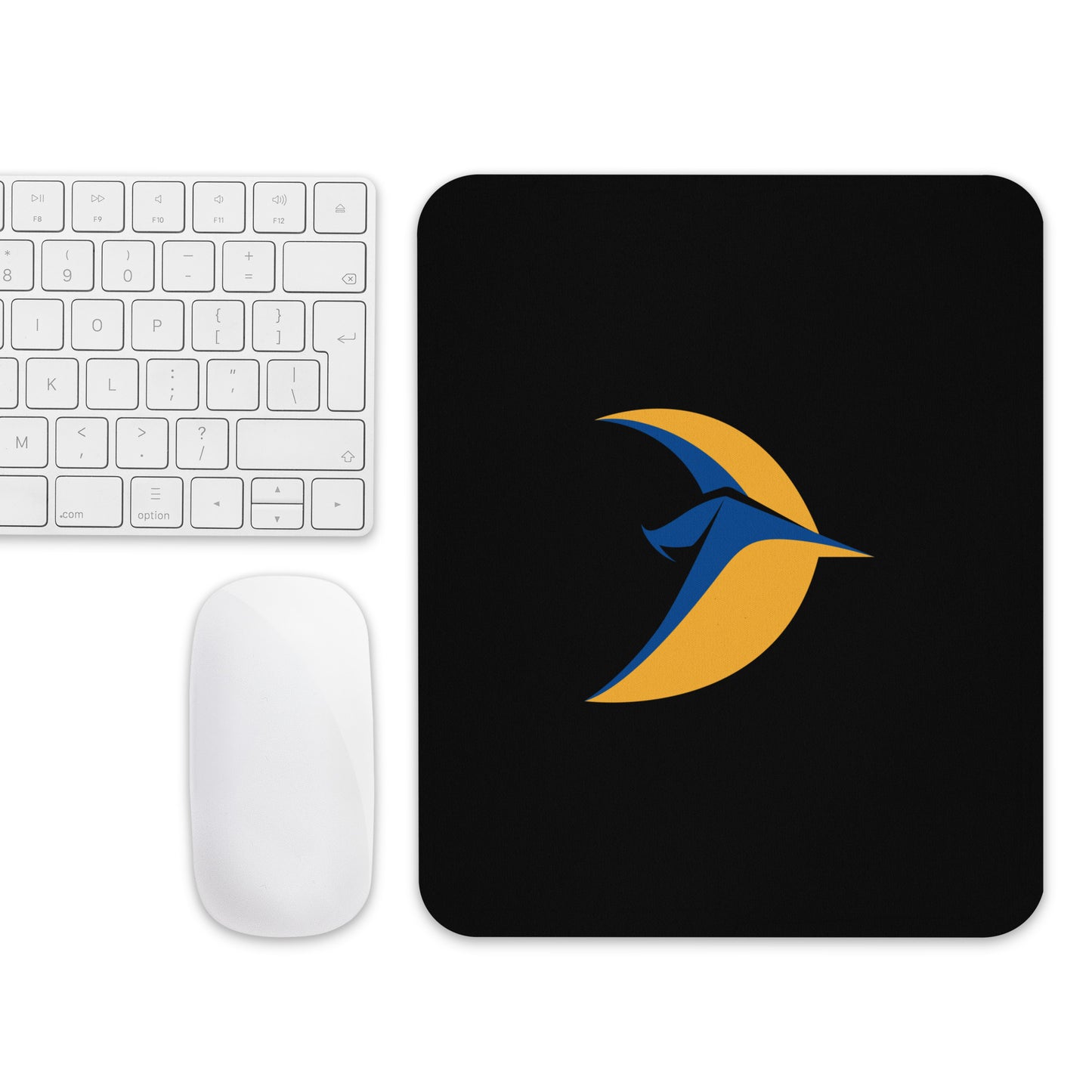 Black Mouse Pad - Phoenix