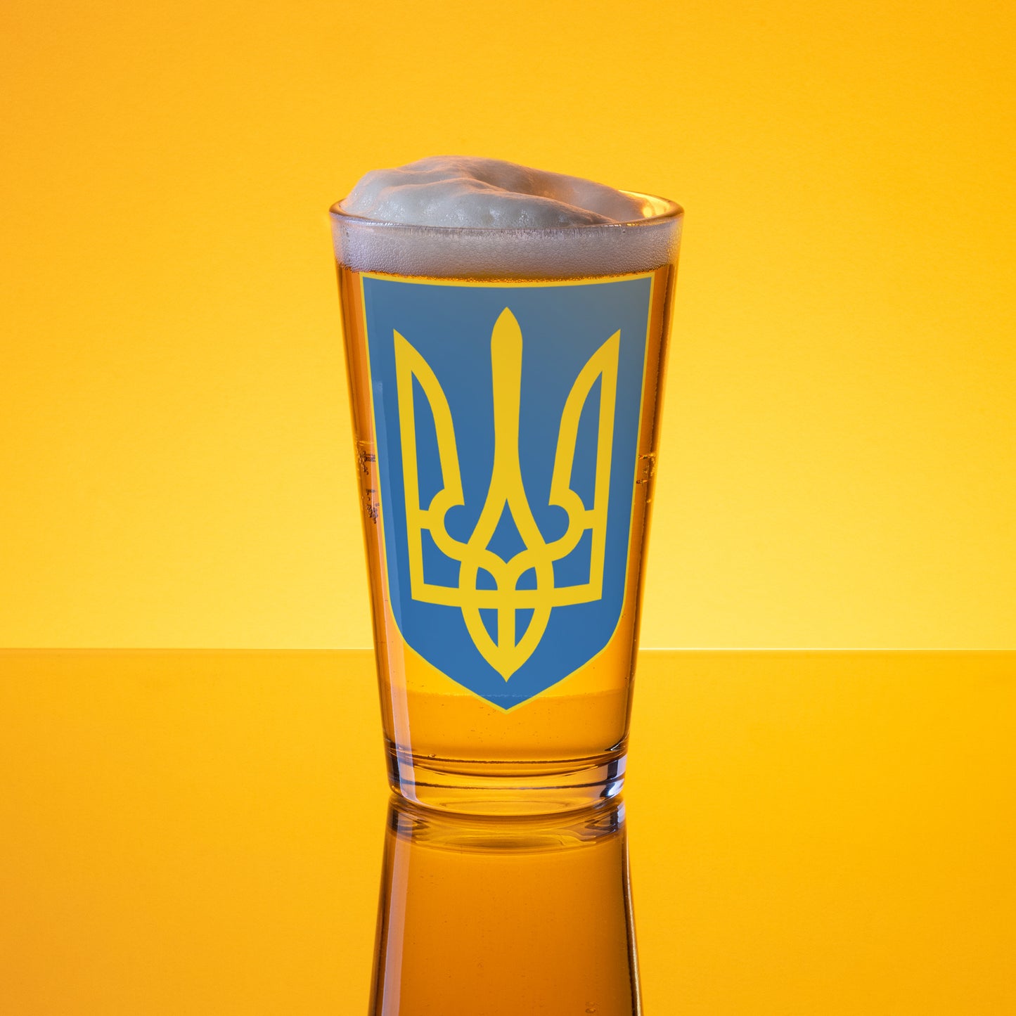 Shaker Pint Glass - Trident